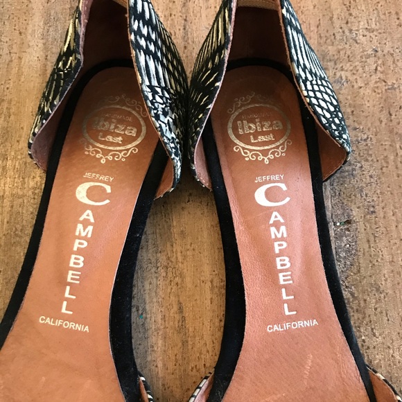 Jeffery Campbell Pointed Toe d’Orsay Flats - Picture 2 of 8